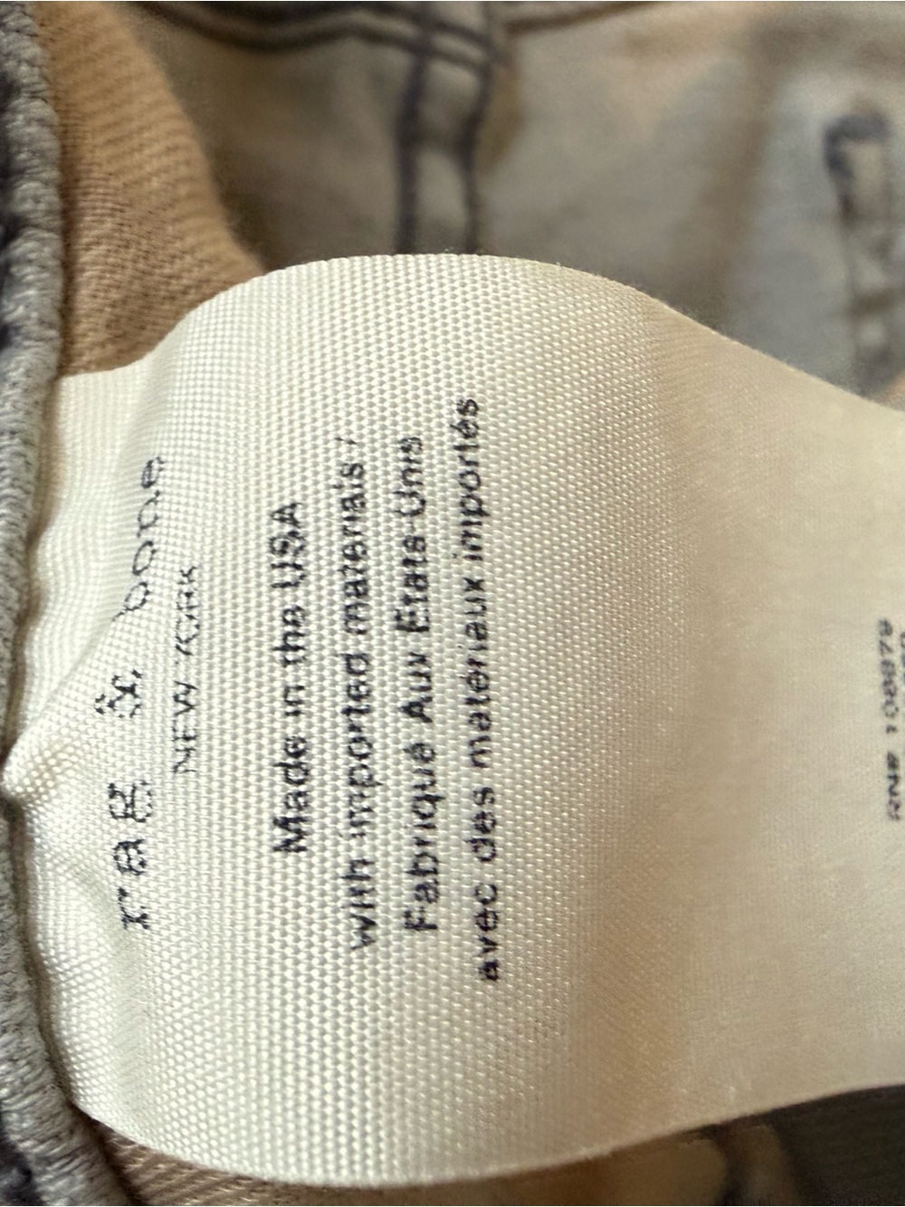 rag & bone Cropped Slim Jeans in Burmese - Picture 4 of 8
